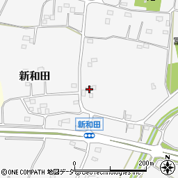 茨城県古河市新和田281周辺の地図
