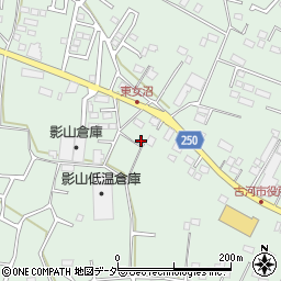 茨城県古河市女沼360周辺の地図