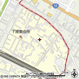 埼玉県深谷市東方3662周辺の地図