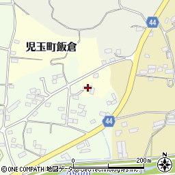 埼玉県本庄市児玉町飯倉211周辺の地図