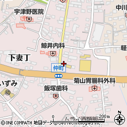 茨城県下妻市下妻丁89周辺の地図