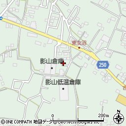 茨城県古河市女沼381周辺の地図