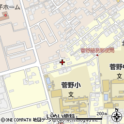 長野県松本市笹賀神戸4376周辺の地図