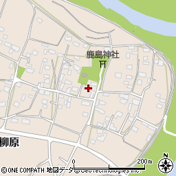茨城県下妻市柳原245周辺の地図