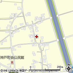 長野県松本市笹賀神戸3743-1周辺の地図