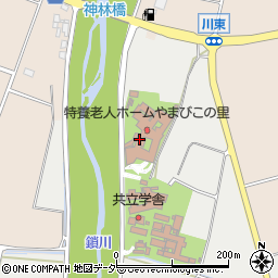 松本市南西部地域包括支援センター周辺の地図
