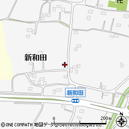 茨城県古河市新和田518周辺の地図