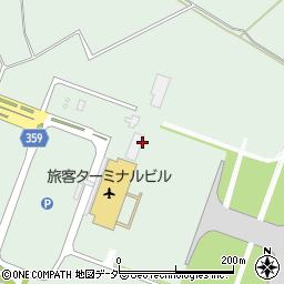 東京航空局百里空港事務所周辺の地図