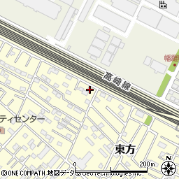 埼玉県深谷市東方3744周辺の地図
