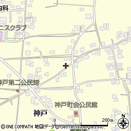 長野県松本市笹賀神戸3791周辺の地図