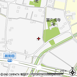 茨城県古河市新和田227周辺の地図