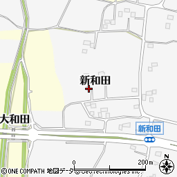 茨城県古河市新和田525周辺の地図