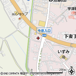 茨城県下妻市下妻丁405-1周辺の地図