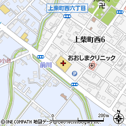 株式会社オリンピック　深谷店周辺の地図