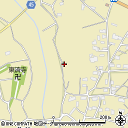 茨城県つくば市作谷周辺の地図