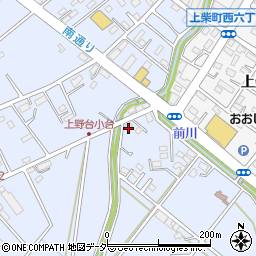 埼玉県深谷市上野台1995周辺の地図