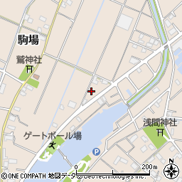 埼玉県加須市駒場440-18周辺の地図