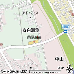 長野県松本市寿白瀬渕周辺の地図