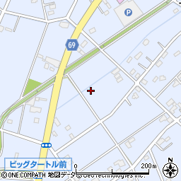 埼玉県深谷市人見13周辺の地図