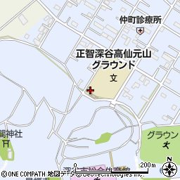 埼玉県深谷市上野台3110周辺の地図