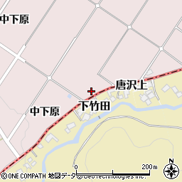 長野県松本市波田中下原8587周辺の地図