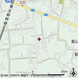 茨城県古河市女沼838周辺の地図