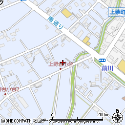 埼玉県深谷市上野台2179周辺の地図