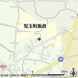 埼玉県本庄市児玉町高柳75-1周辺の地図