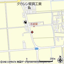福井県坂井市坂井町木部東24周辺の地図