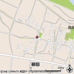 茨城県下妻市柳原500周辺の地図