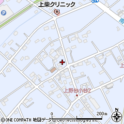 埼玉県深谷市上野台2250周辺の地図