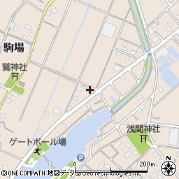 埼玉県加須市駒場440-7周辺の地図