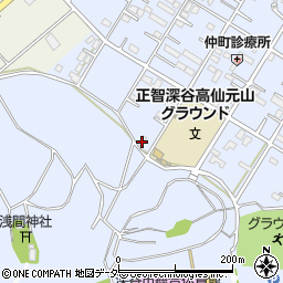 埼玉県深谷市上野台3111周辺の地図