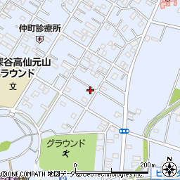 埼玉県深谷市上野台2737周辺の地図