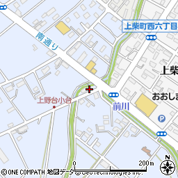 埼玉県深谷市上野台2027周辺の地図