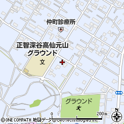 埼玉県深谷市上野台3095周辺の地図