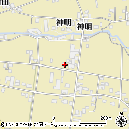 長野県東筑摩郡山形村上竹田7173-5周辺の地図