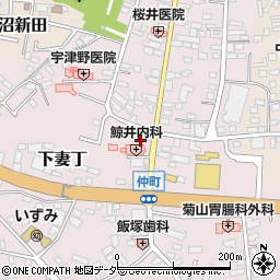 茨城県下妻市下妻丁247周辺の地図