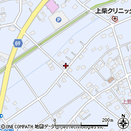 埼玉県深谷市上野台2286周辺の地図
