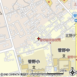 長野県松本市笹賀神戸4354周辺の地図