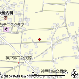 長野県松本市笹賀神戸3873周辺の地図