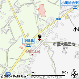 茨城県小美玉市中延639-2周辺の地図