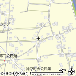 長野県松本市笹賀神戸3888周辺の地図