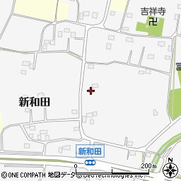 茨城県古河市新和田259周辺の地図