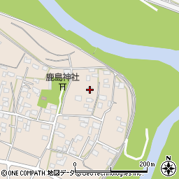 茨城県下妻市柳原216周辺の地図