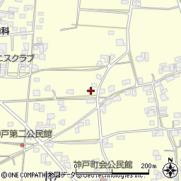 長野県松本市笹賀神戸3876周辺の地図