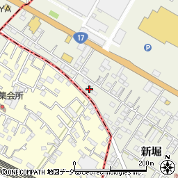 埼玉県熊谷市新堀1067周辺の地図