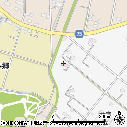 埼玉県深谷市櫛挽7周辺の地図