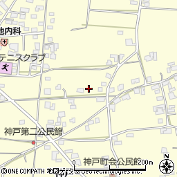 長野県松本市笹賀神戸3874周辺の地図