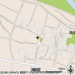 茨城県下妻市柳原497周辺の地図